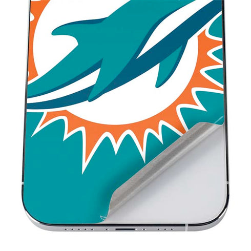 NFL Miami Dolphins Large Logo iPhone 12 Pro Max Skin